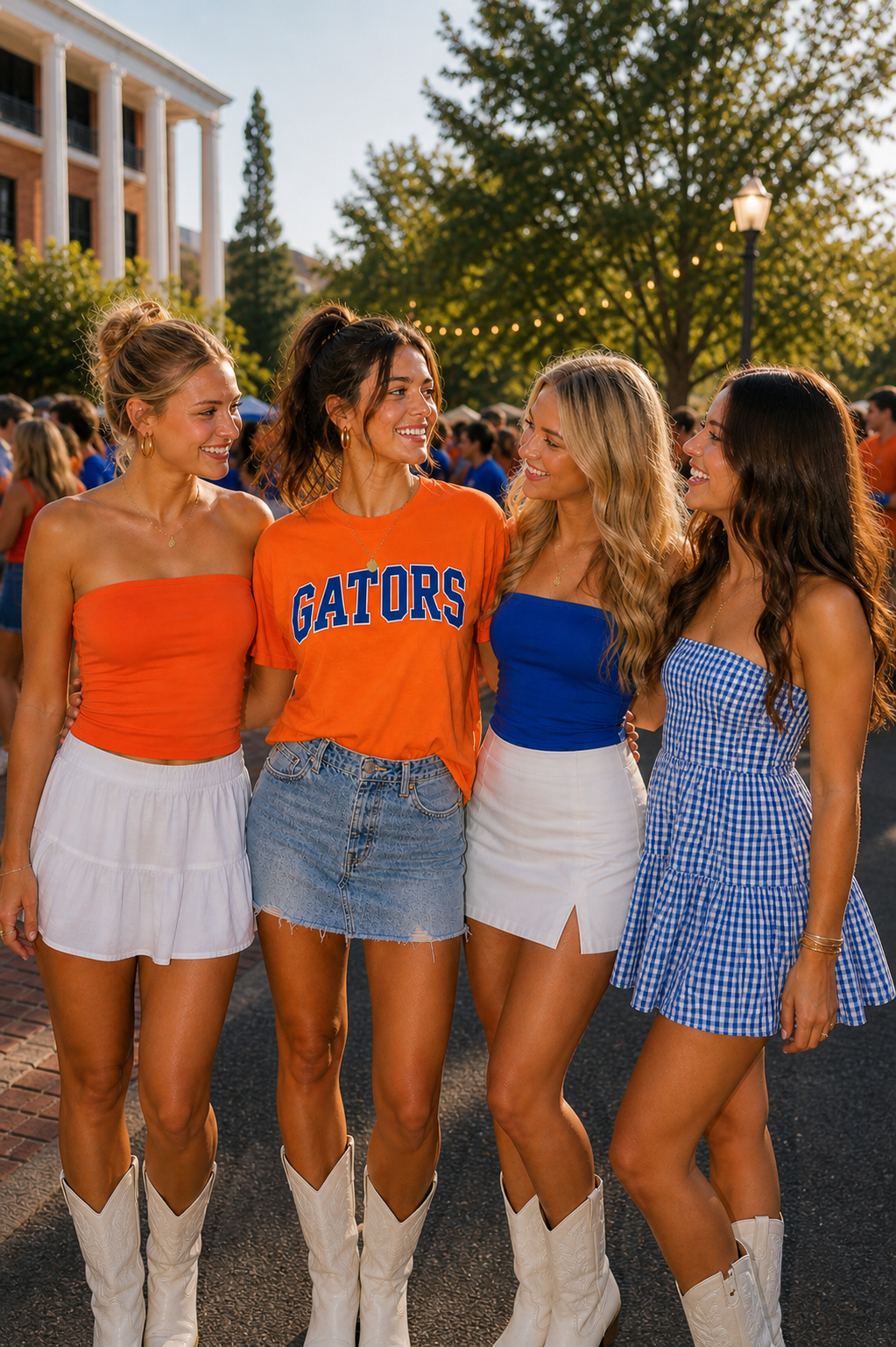 Florida Gators Orange Game Day Tee | Stewart Simmons Oversized Cotton T-Shirt