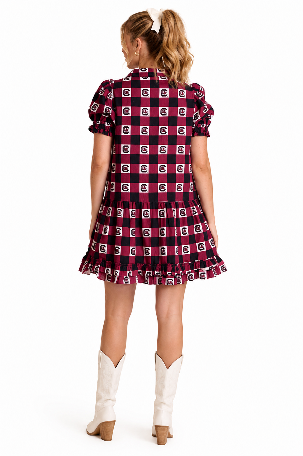 South Carolina Gingham Game Day Dress by Stewart Simmons