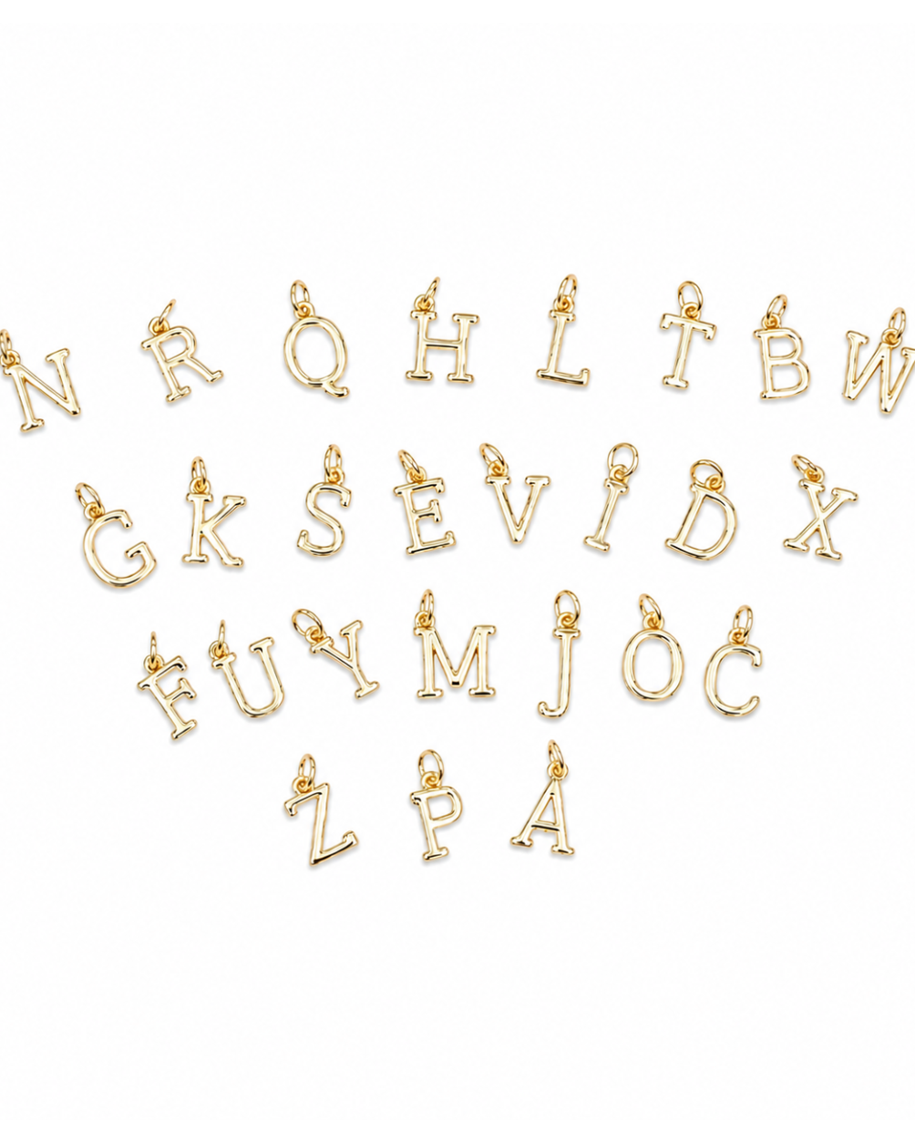 Initial Letter Charm