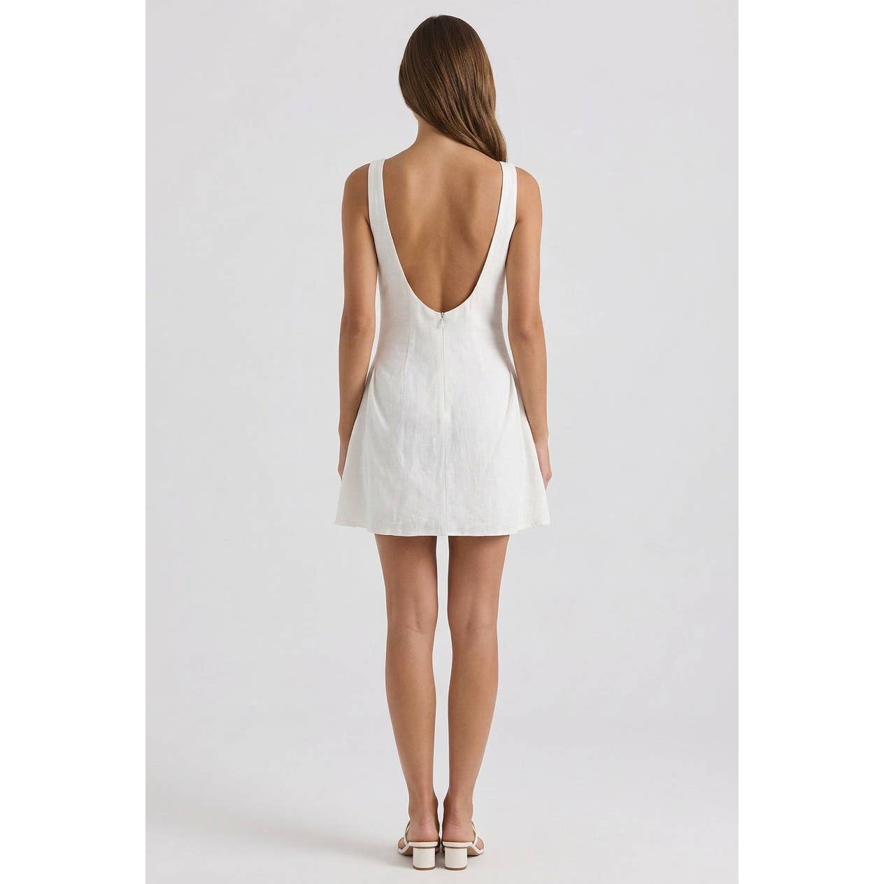 The Saturday in the South Dress - Oatmeal