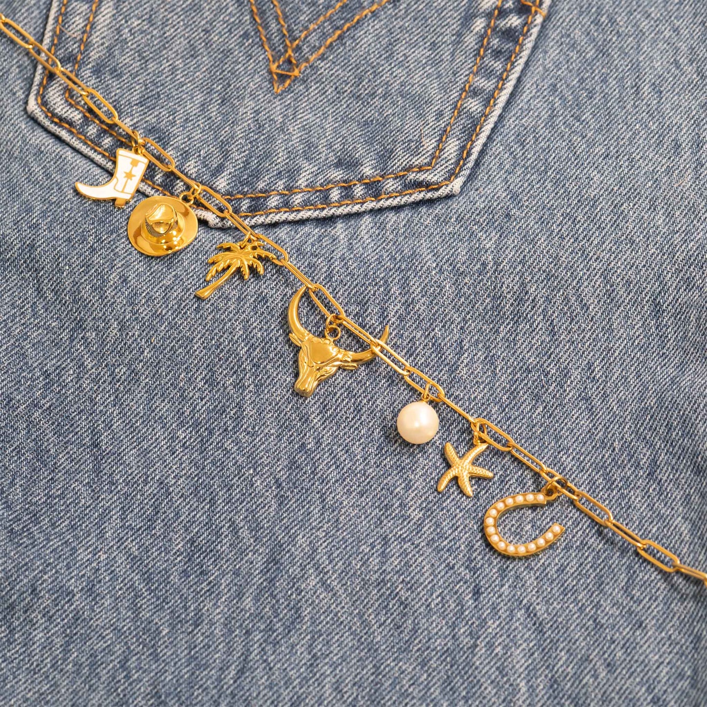 8mm Glass Pearl Charm