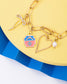 Officially licensed Alpha Phi sorority charm for custom charm bracelets and necklaces