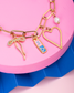 Officially licensed Kappa Delta sorority charm for custom charm bracelets and necklaces