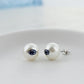 Penn State Pearl Stud Earrings – Nittany Lions Studs | PSU Game Day Jewelry