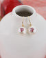 Texas A&M Pearl Huggie Earrings – Aggies Game Day Jewelry