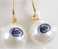 Penn State Pearl Earrings – Nittany Lions Hoop Earrings | PSU Game Day Jewelry