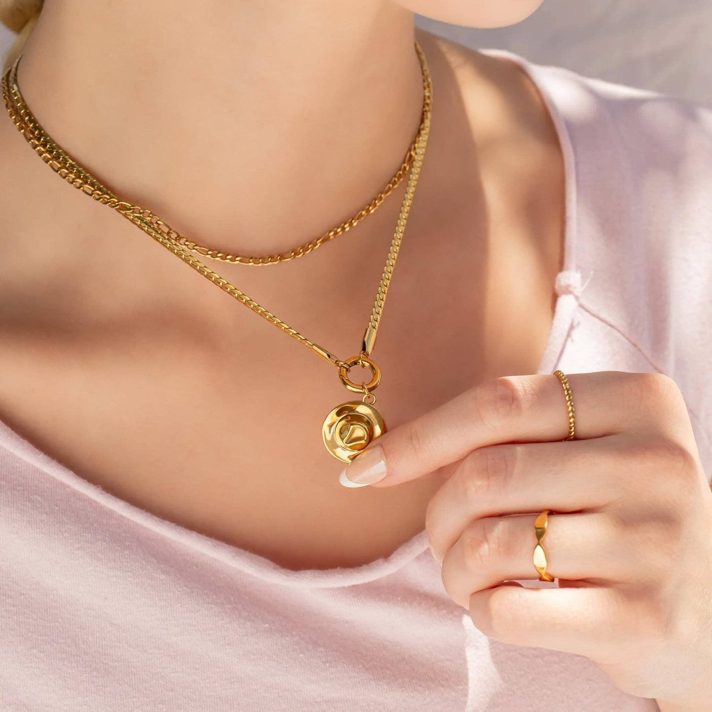 Gold Cowboy Hat Charm