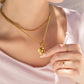 Gold Cowboy Hat Charm