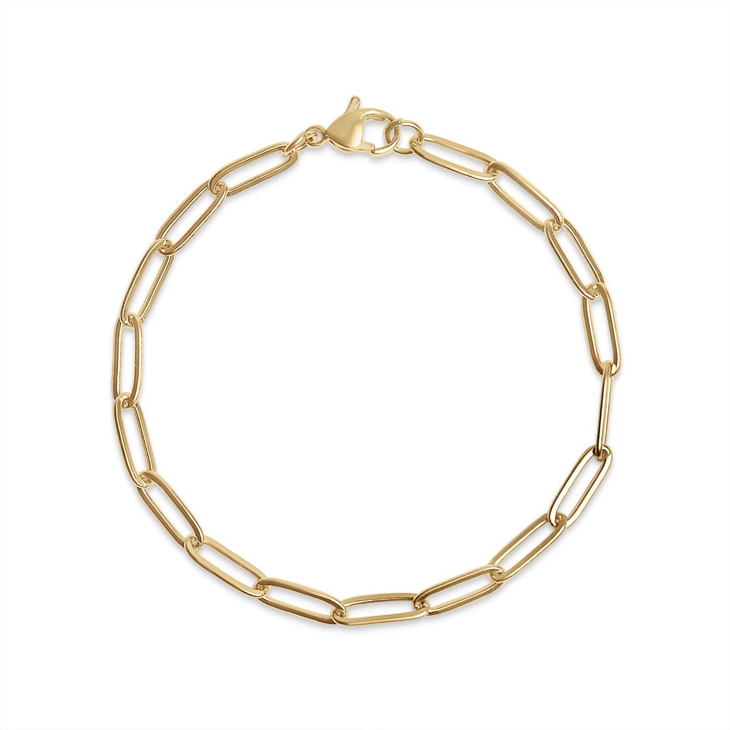 Paperclip Link Bracelet Base