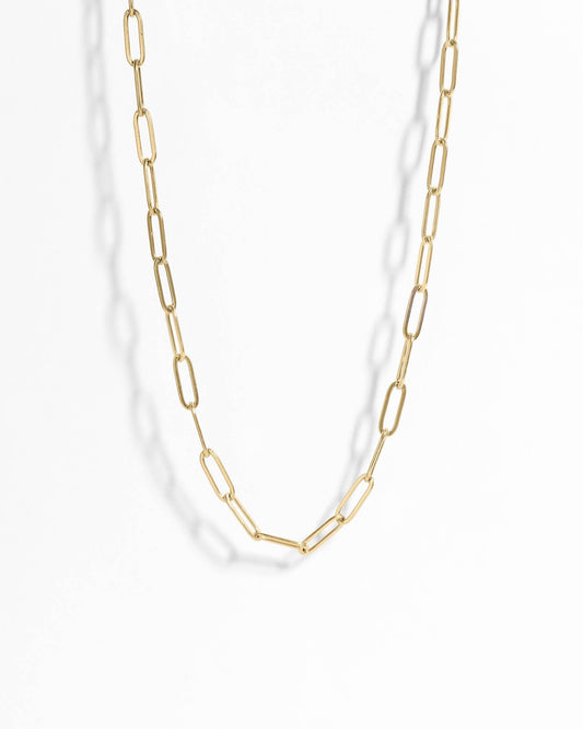 Paperclip Link Necklace Base