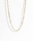 Paperclip Link Necklace Base