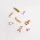 Pink Pearl Drop Charm