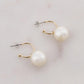 Penn State Pearl Earrings – Nittany Lions Hoop Earrings | PSU Game Day Jewelry