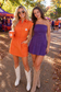 Stewart Simmons Clemson Varsity Dress – Orange Game Day Mini