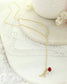 Alabama Crimson Tide Gold Y Necklace