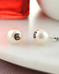 South Carolina Gamecocks Pearl Stud Earrings – Officially Licensed USC Logo Game Day Jewelry