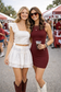 White Ruffle Skort Set | Game Day Outfit