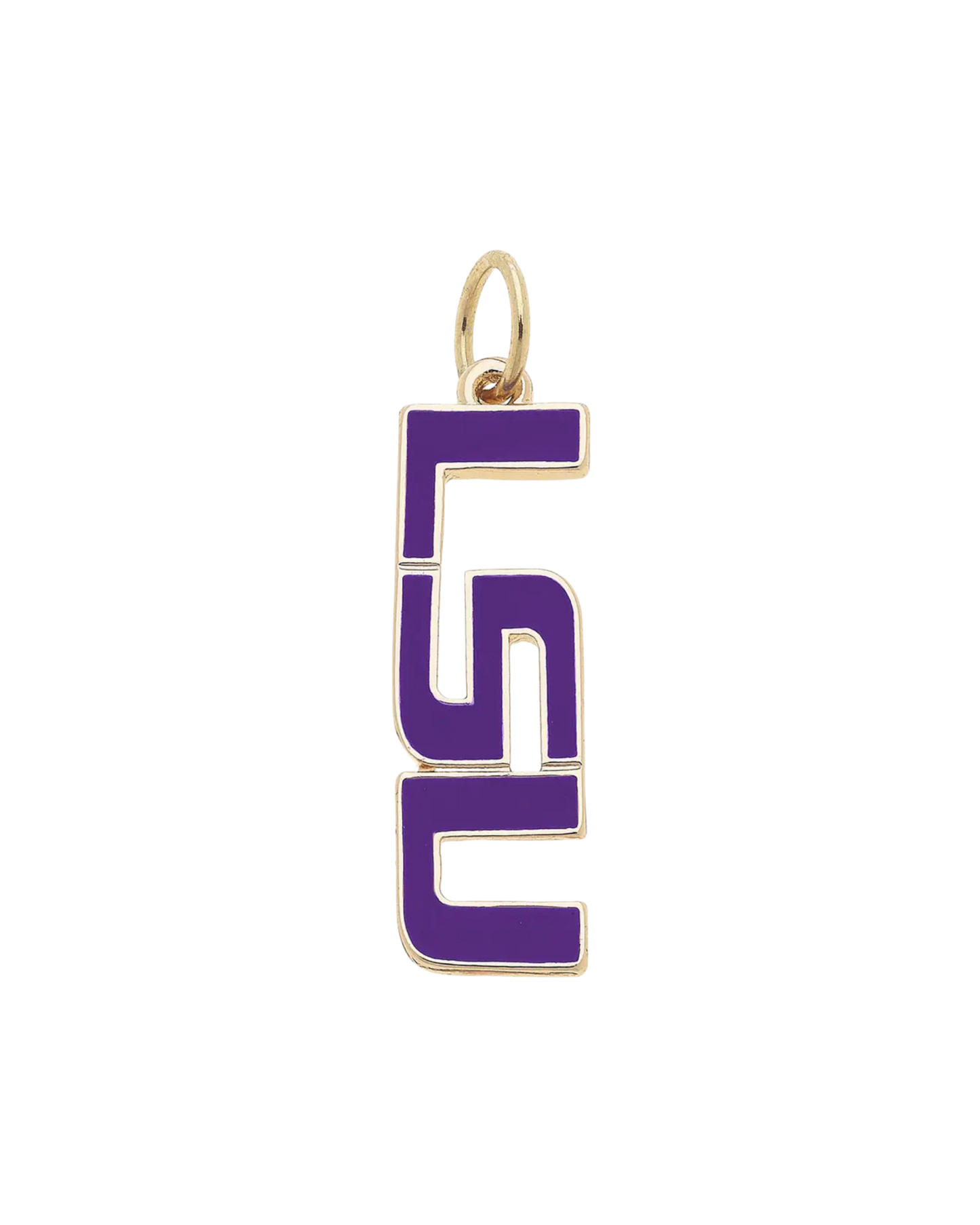 LSU Tigers Logo Charm