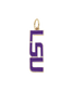 LSU Tigers Logo Charm