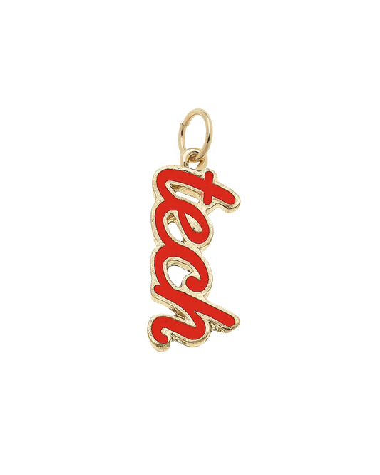 Texas Tech Red Raiders Script Charm