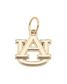 Auburn Tigers Gold Logo Charm