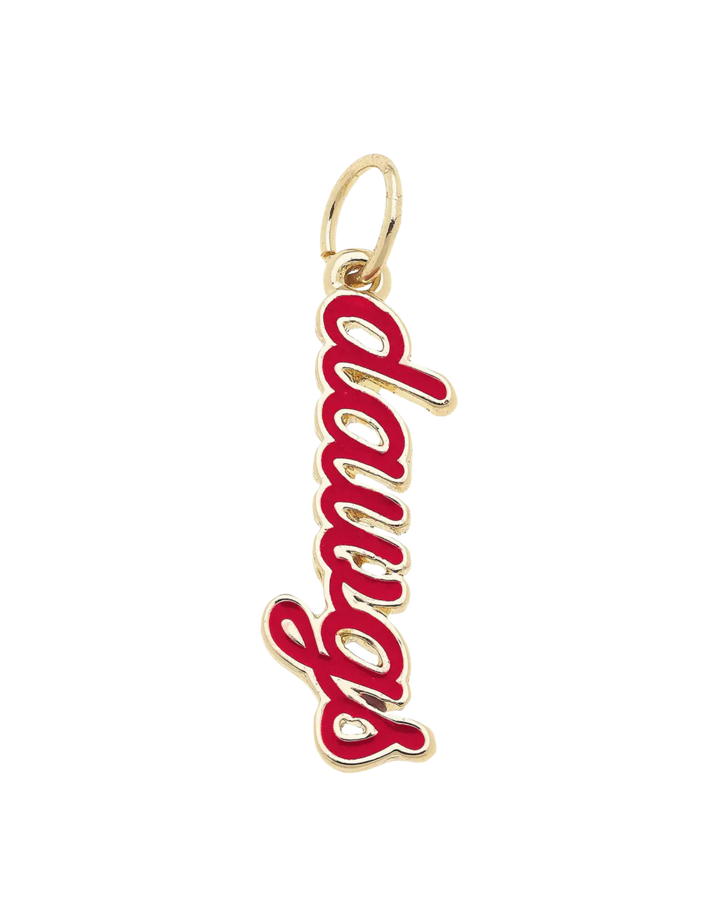 Georgia Bulldogs Script Charm