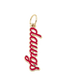 Georgia Bulldogs Script Charm