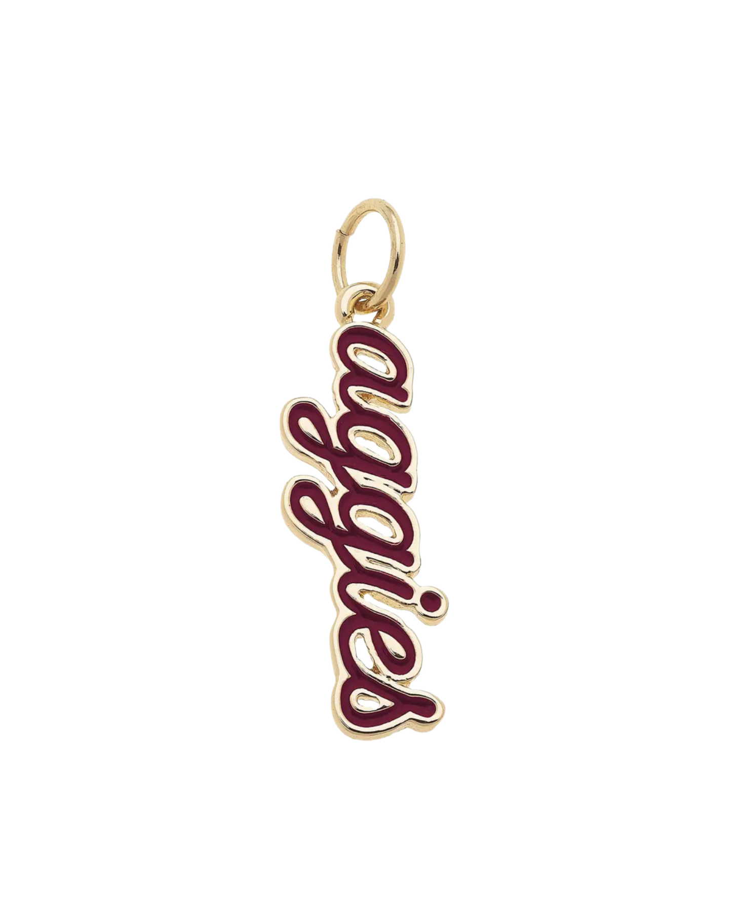 Texas A&M Aggies Script Charm