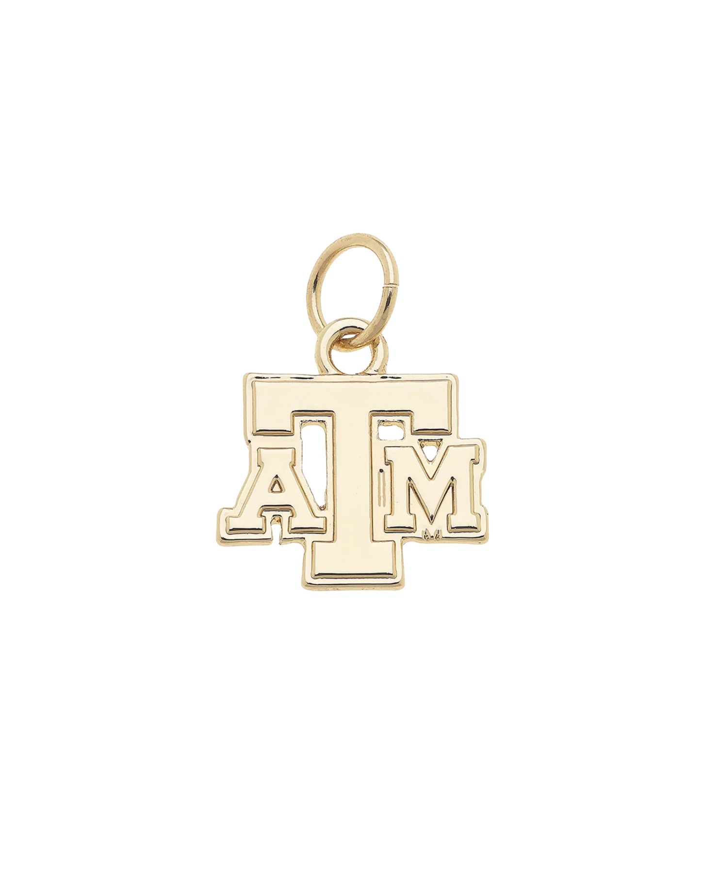 Texas A&M Aggies Gold Logo Charm