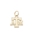 Texas A&M Aggies Gold Logo Charm