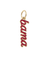 Alabama Crimson Tide Script Charm