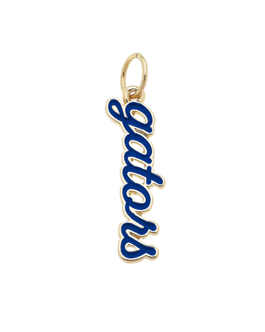 Florida Gators Script Charm