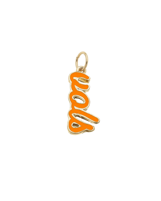 Tennessee Volunteers Script Charm