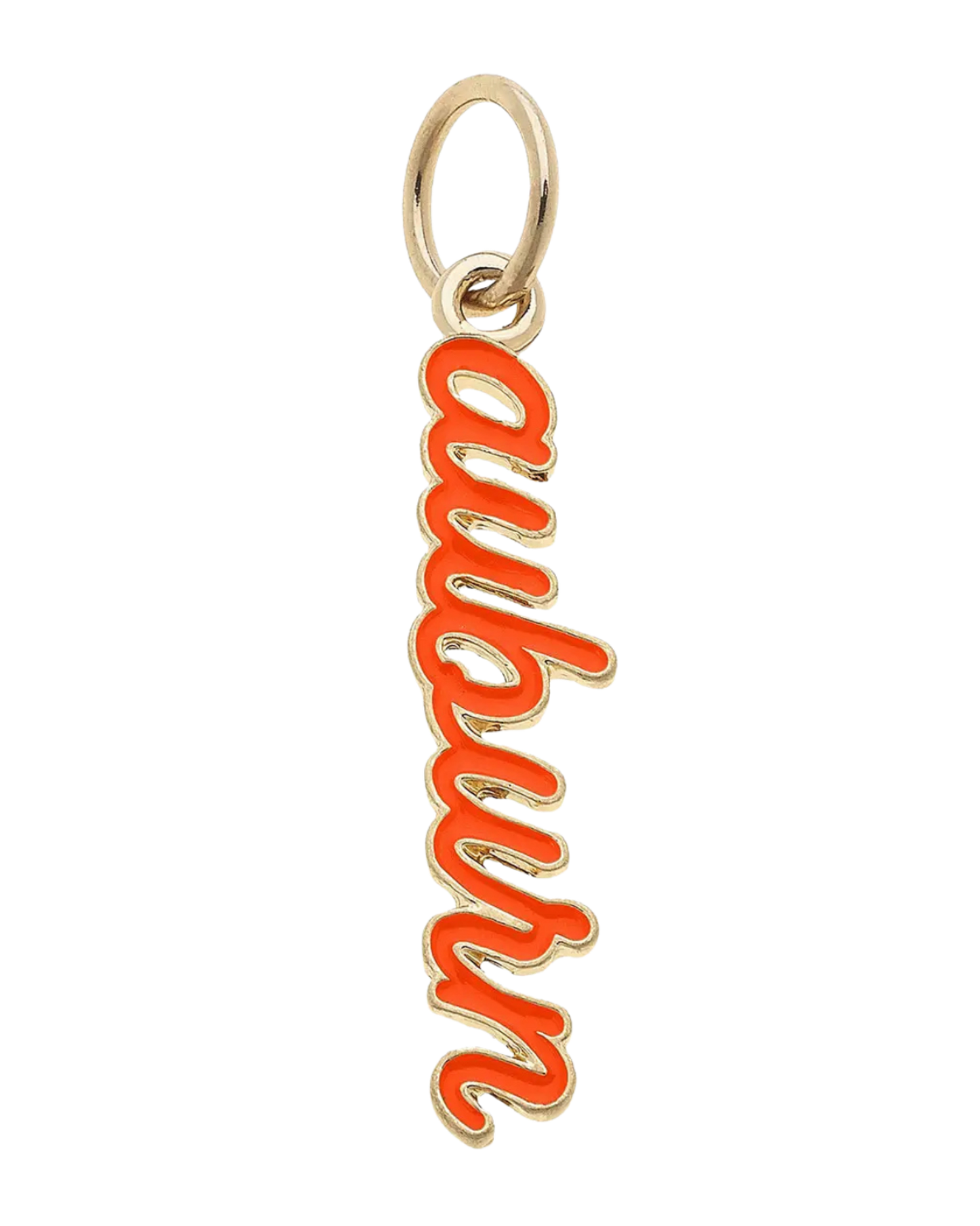 Auburn Tigers Script Charm