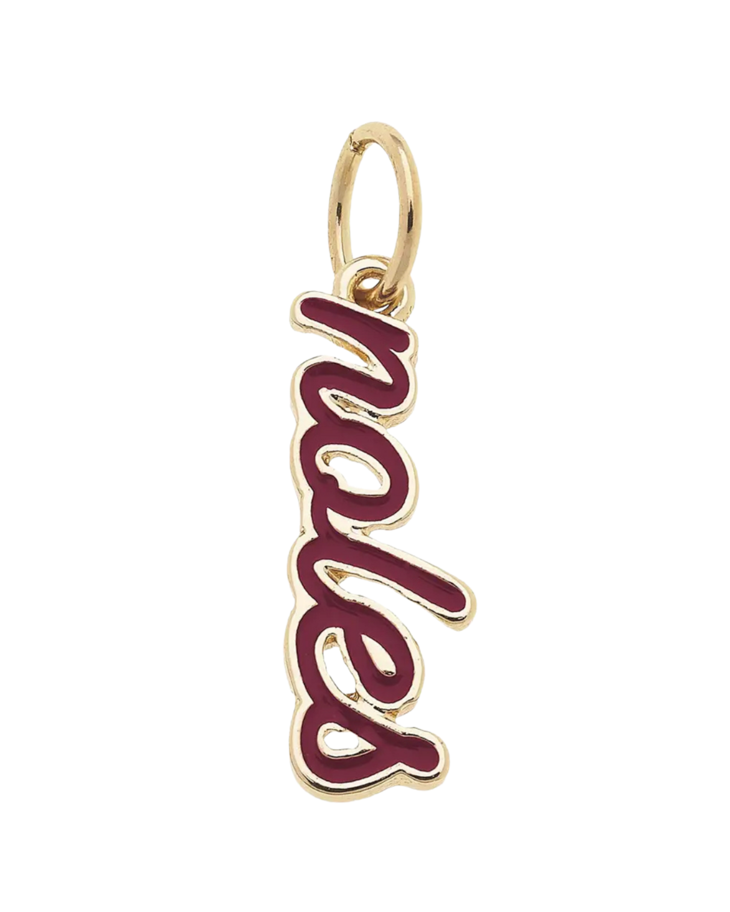 Florida State Seminoles Script Charm