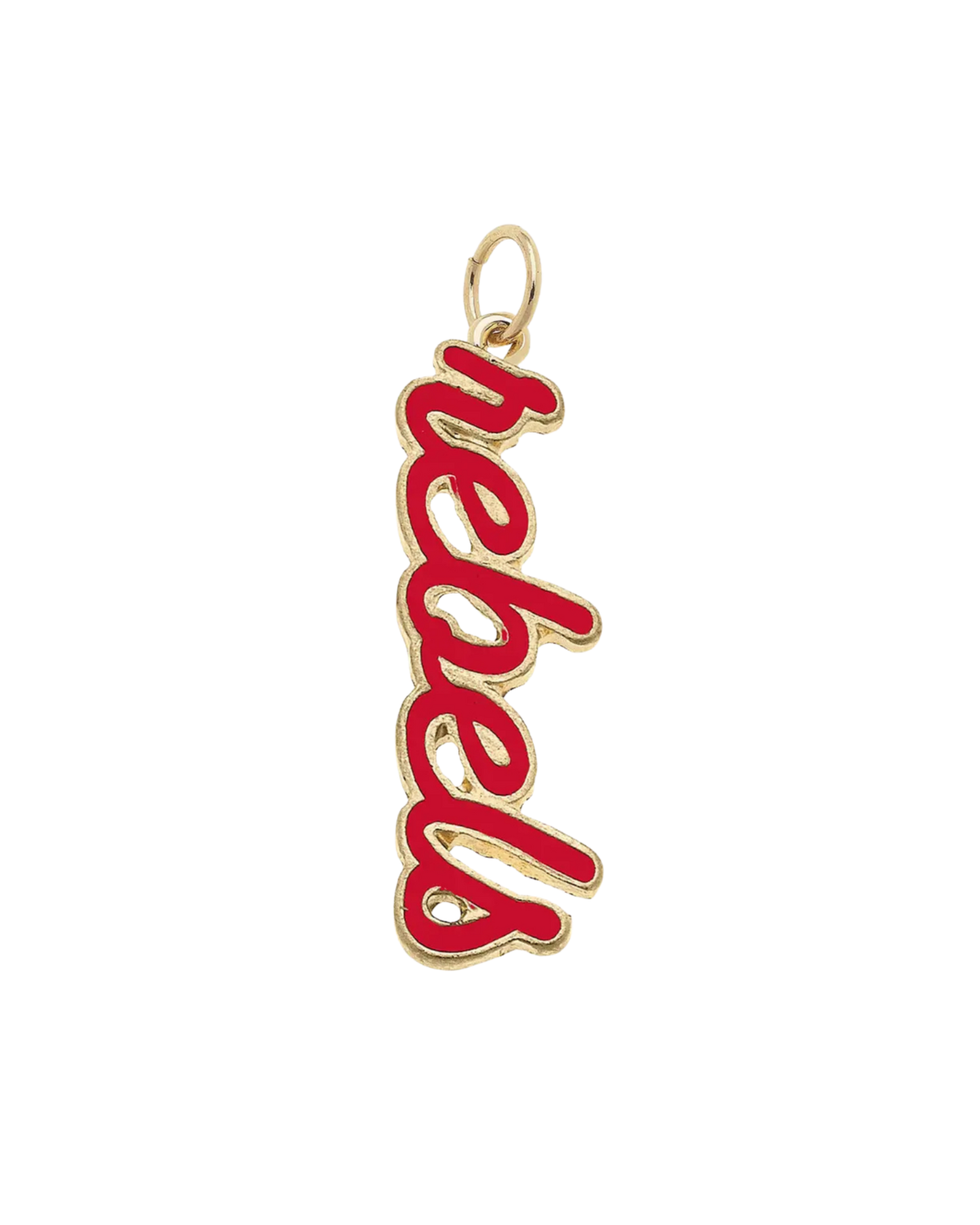 Ole Miss Rebels Script Charm