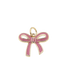 Light Pink Bow Charm