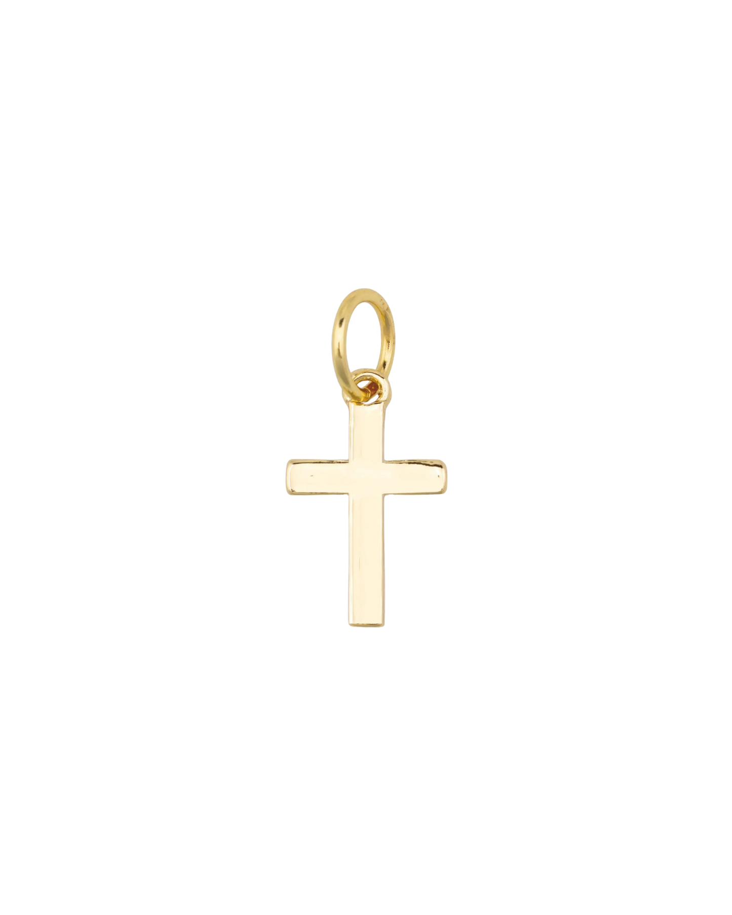 Gold Cross Charm