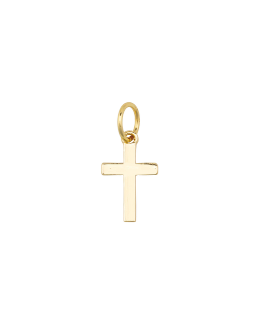Gold Cross Charm