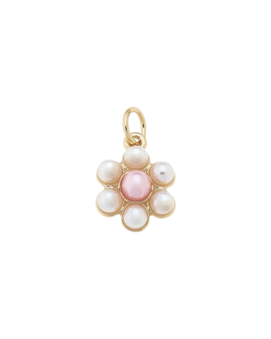 Pearl Flower Charm