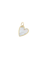 Mother of Pearl Heart Charm