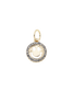 Gold Pavé Smiley Face Charm
