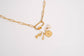 Paperclip Link Carabiner Necklace Base