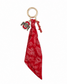 Ohio State Buckeyes Bandana Bag Charm Keychain
