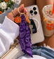 Clemson Tigers Bandana Keychain Charm