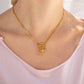 Paperclip Link Carabiner Necklace Base