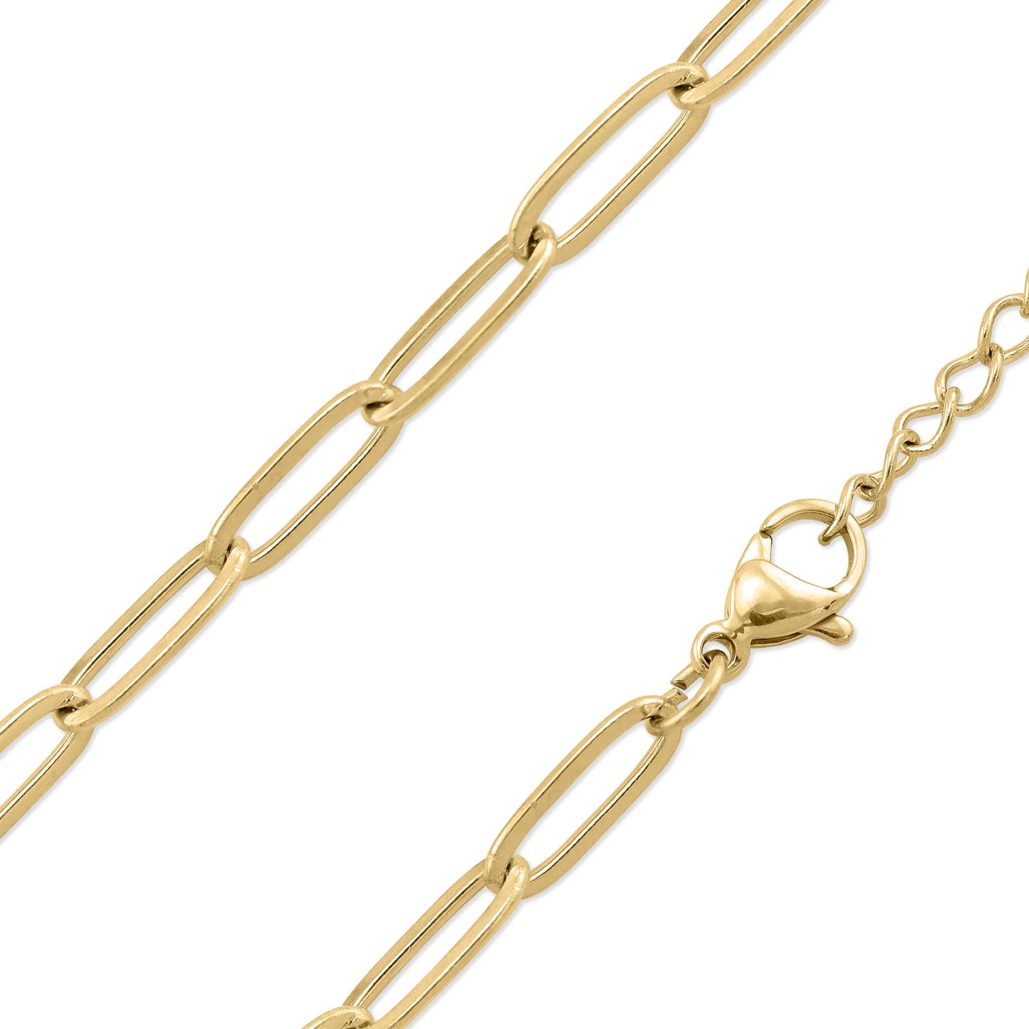 Paperclip Link Necklace Base